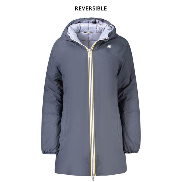 K-WAY Blue Polyester Women Jacket - Hilstor