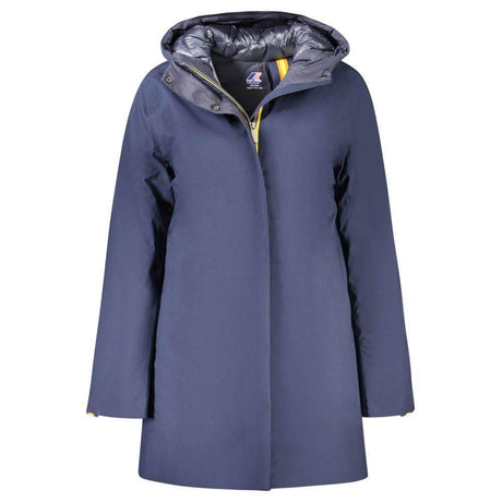 K-WAY Blue Polyester Women Coat - Hilstor