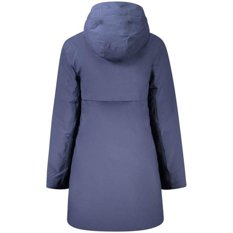K-WAY Blue Polyester Women Coat - Hilstor
