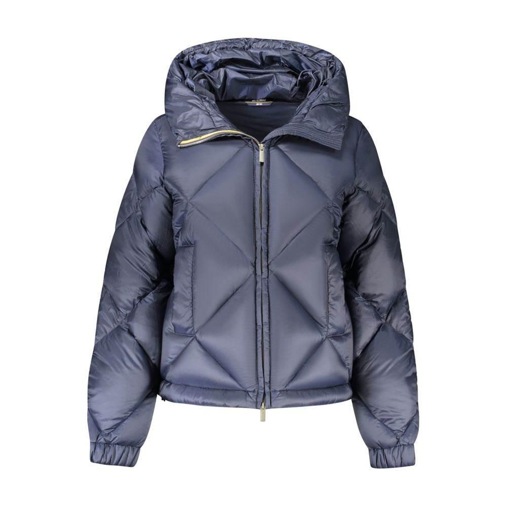 K-WAY Blue Polyester Women Jacket - Hilstor