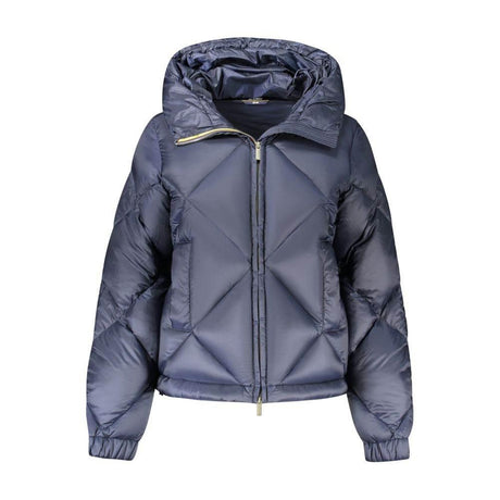 K-WAY Blue Polyester Women Jacket - Hilstor