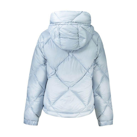 K-WAY Light Blue Polyester Women Jacket - Hilstor