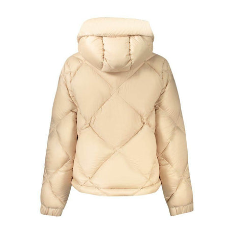 K-WAY Beige Polyester Women Jacket - Hilstor