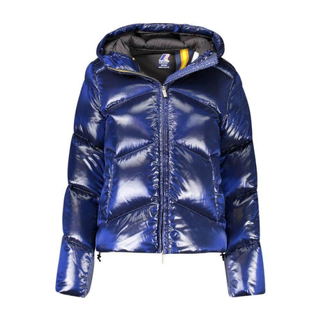 K-WAY Blue Polyamide Women Jacket - Hilstor