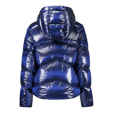 K-WAY Blue Polyamide Women Jacket - Hilstor