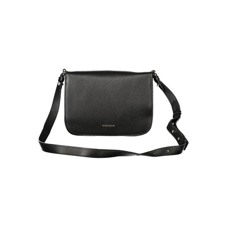 Coccinelle Black Leather Women Handbag - Hilstor