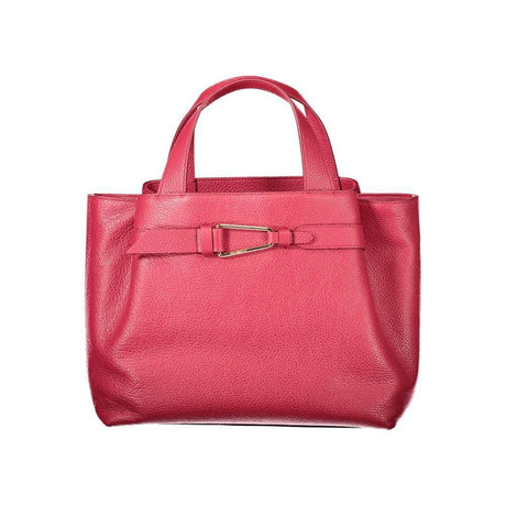 Coccinelle Red Leather Women Handbag - Hilstor
