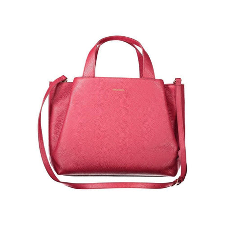Coccinelle Red Leather Women Handbag - Hilstor