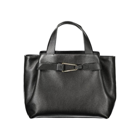Coccinelle Black Leather Women Handbag - Hilstor