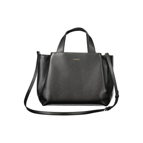 Coccinelle Black Leather Women Handbag - Hilstor