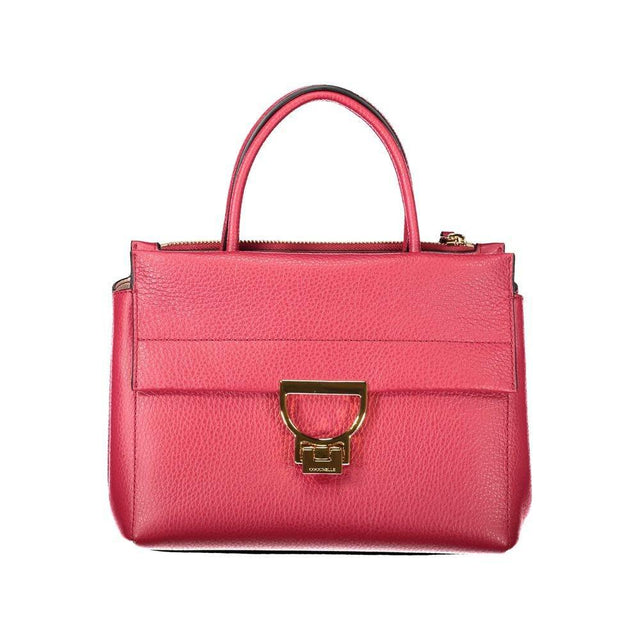 Coccinelle Red Leather Women Handbag - Hilstor
