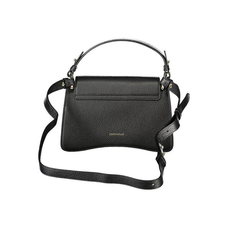 Coccinelle Black Leather Women Handbag - Hilstor
