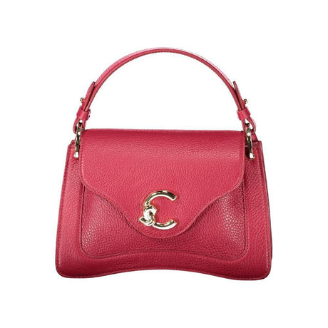 Coccinelle Red Leather Women Handbag - Hilstor