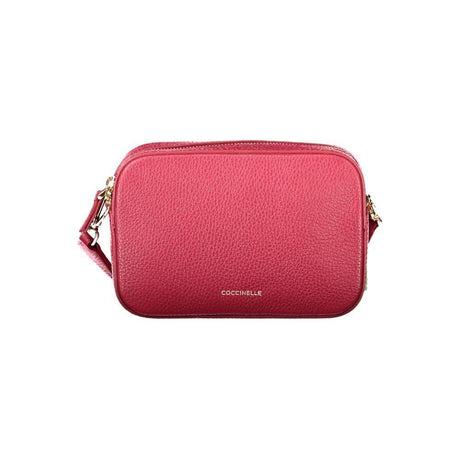 Coccinelle Red Leather Women Handbag - Hilstor