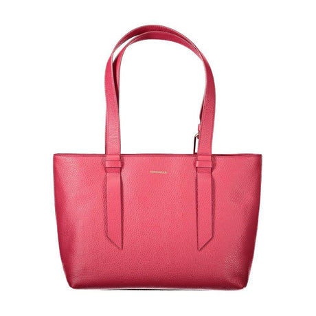 Coccinelle Red Leather Women Handbag - Hilstor