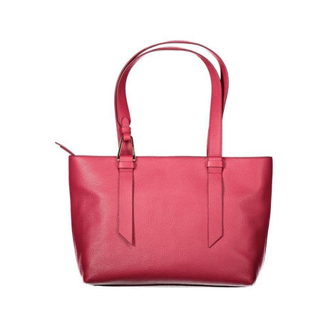 Coccinelle Red Leather Women Handbag - Hilstor