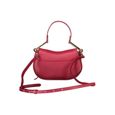 Coccinelle Red Leather Women Handbag - Hilstor