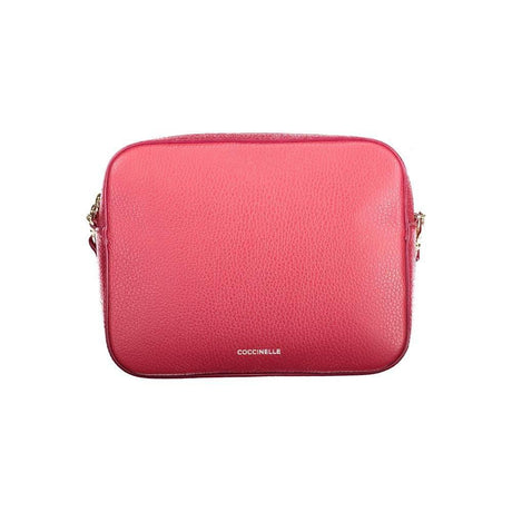 Coccinelle Red Leather Women Handbag - Hilstor