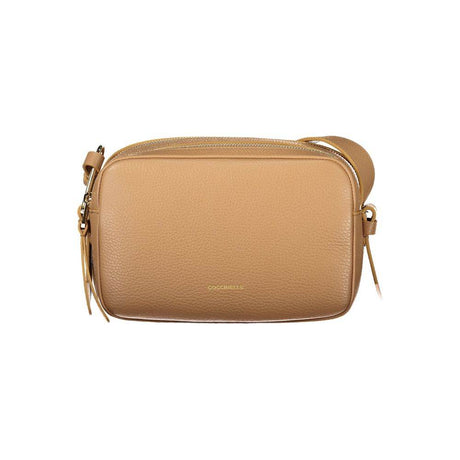 Coccinelle Brown Leather Women Handbag - Hilstor