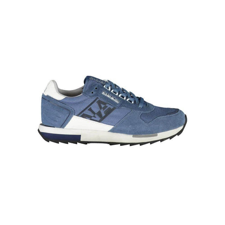Napapijri Blue Polyester Men Sneaker - Hilstor