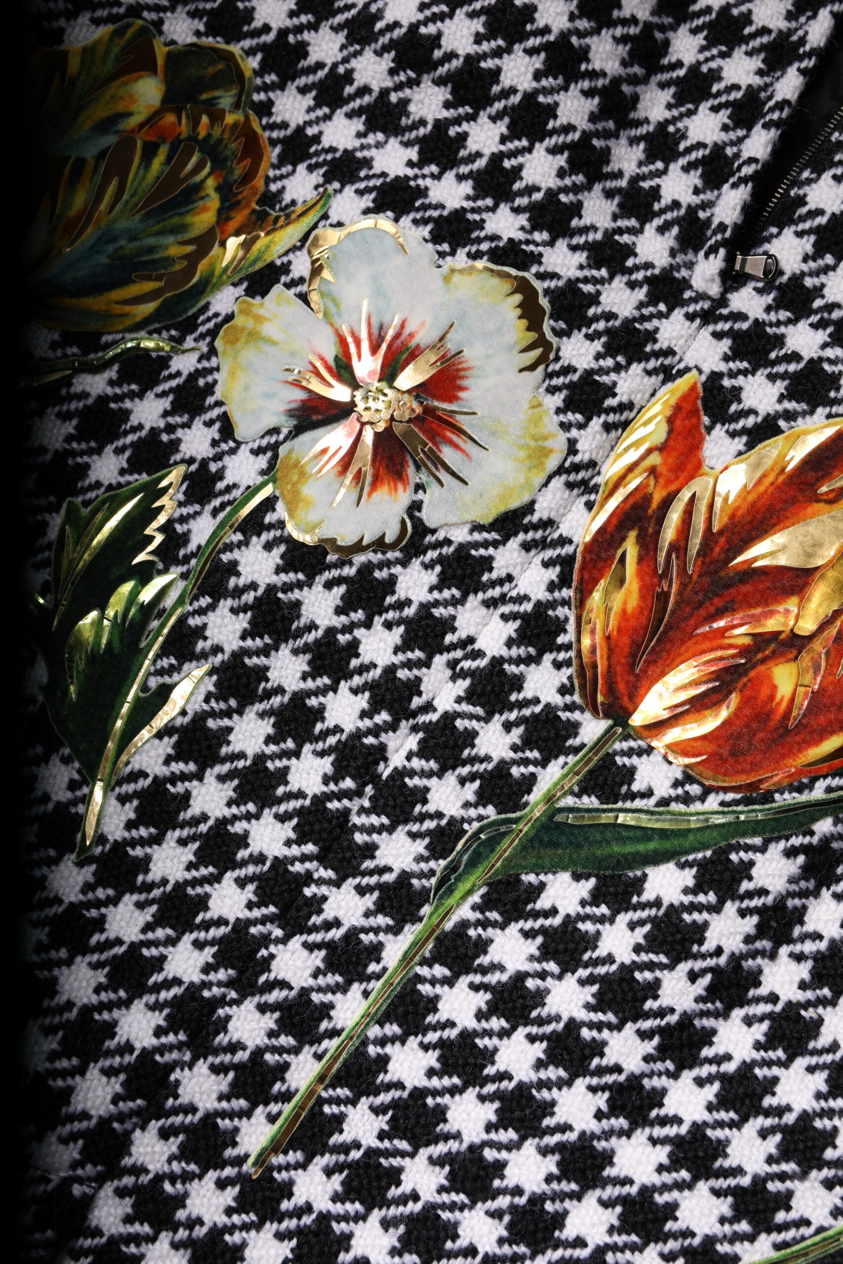 Dolce &amp; Gabbana Multicolor Blomstertryk Nederdel med høj talje blyantskåret