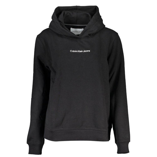Calvin Klein Black Cotton Sweater - Hilstor