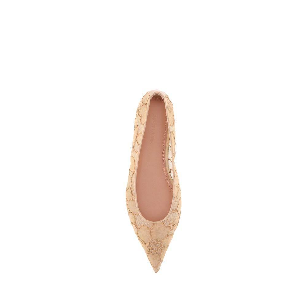 Amina Muaddi Barbara Ballerinas - Hilstor