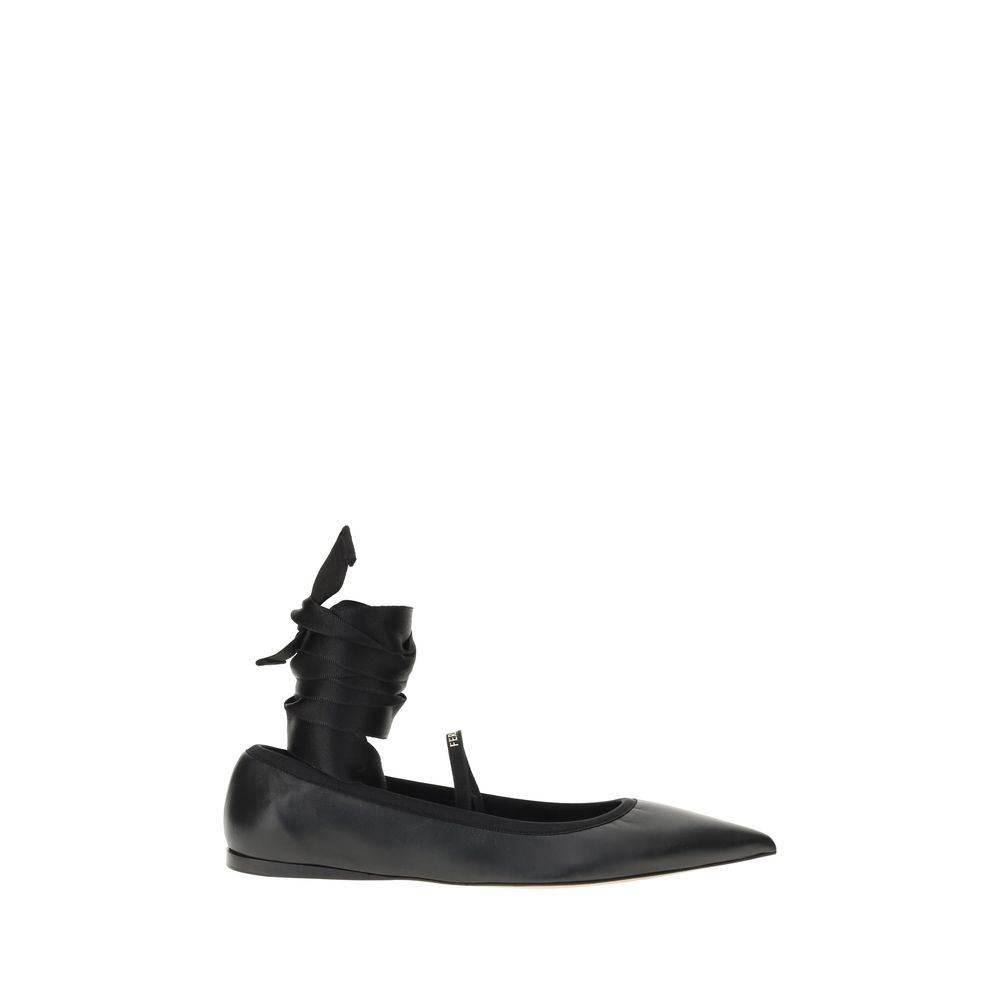 Ferragamo Ballerinas with ribbon - Hilstor