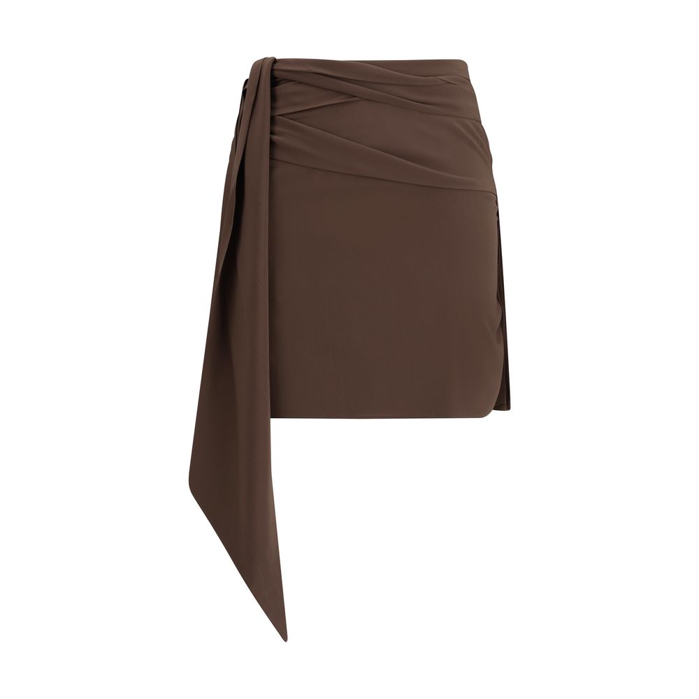 Prada Crepe de Chine Mini-nederdel