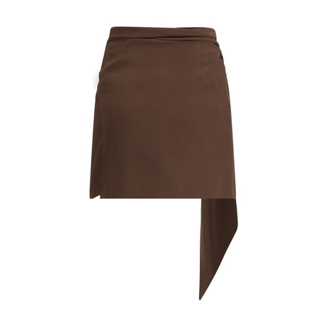 Prada Crepe de Chine Mini-nederdel