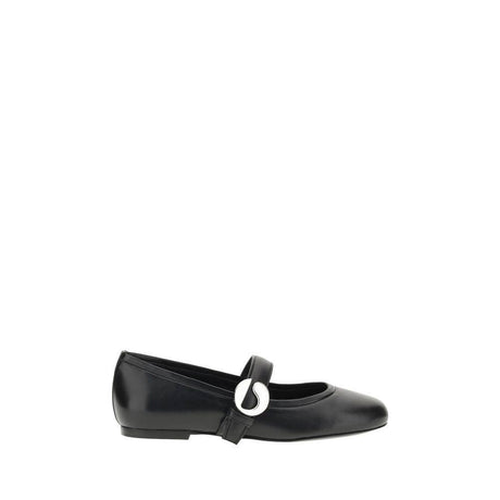 Coperni Leather Ballerinas - Hilstor