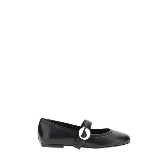 Coperni Leather Ballerinas - Hilstor