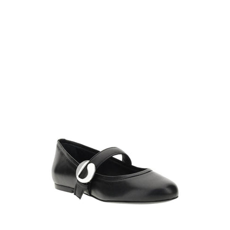 Coperni Leather Ballerinas - Hilstor