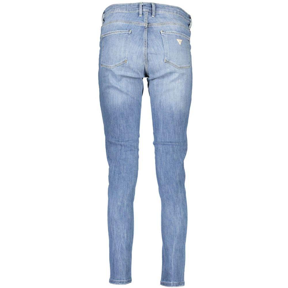 Guess Jeans Blue Cotton Women Jeans - Hilstor