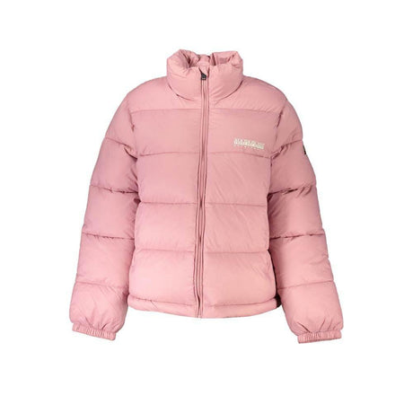 Napapijri Pink Polyamide Women Jacket - Hilstor