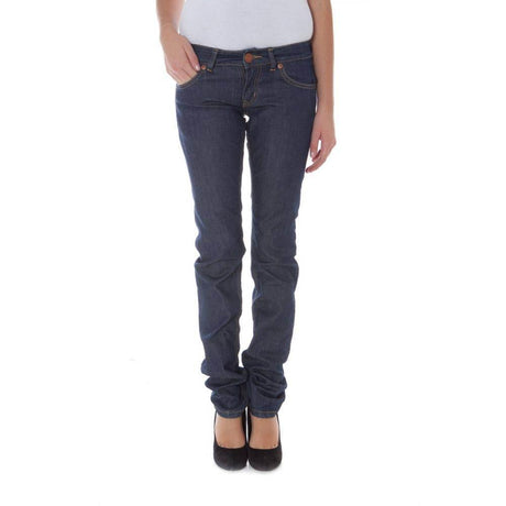 Phard Blue Cotton Women Jeans - Hilstor