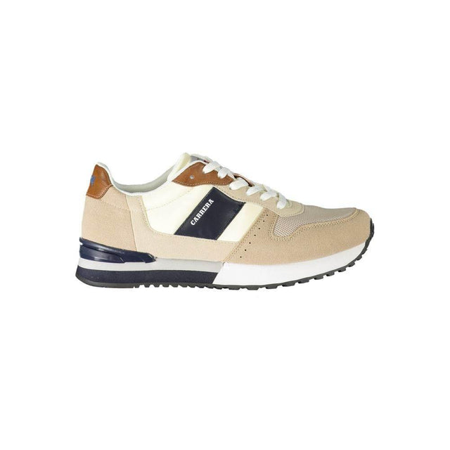 Carrera Beige Polyester Sneaker - Hilstor