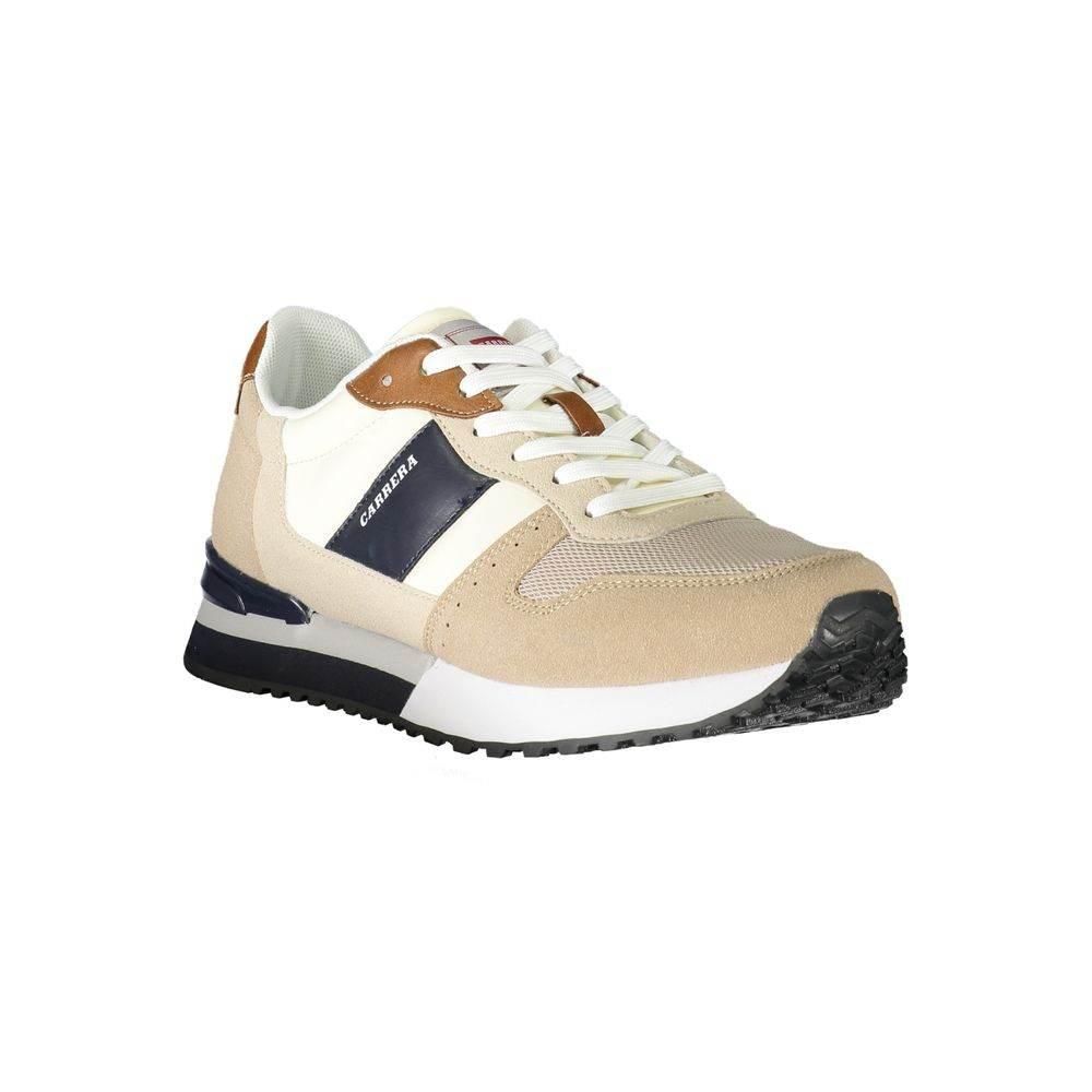 Carrera Beige Polyester Sneaker - Hilstor
