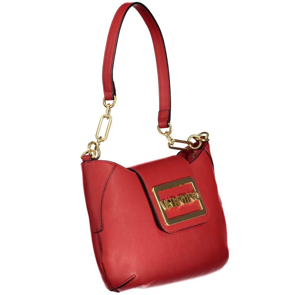 Valentino Bags Red Polyethylene Handbag - Hilstor