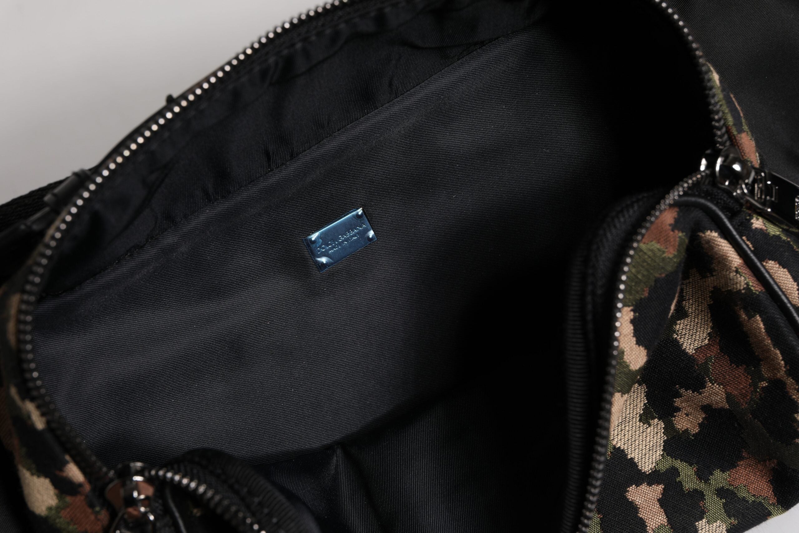 Dolce &amp; Gabbana Multicolor Leopard DG Logo Bælte Talje Fanny Pack Taske