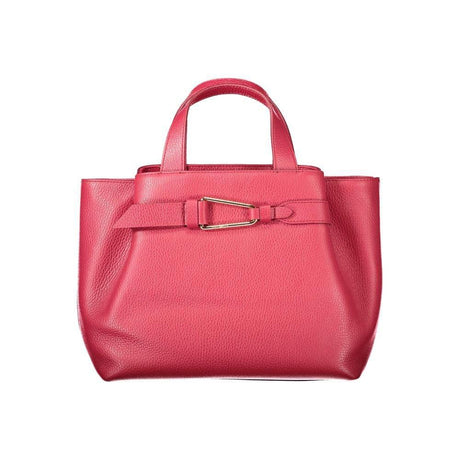 Coccinelle Red Leather Women Handbag - Hilstor
