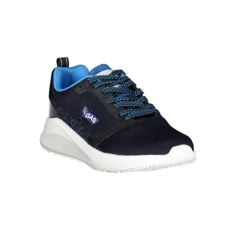 Gas Blue Polyester Sneaker - Hilstor