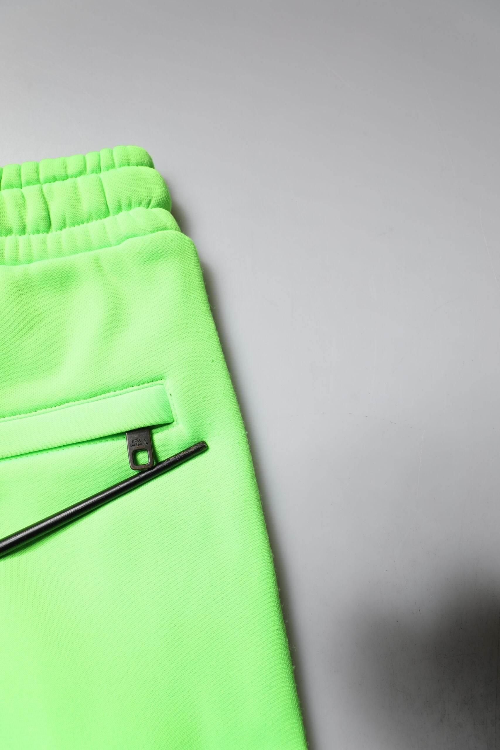 Dolce & Gabbana Green Patchwork Camouflage Men Cargo Shorts - Hilstor