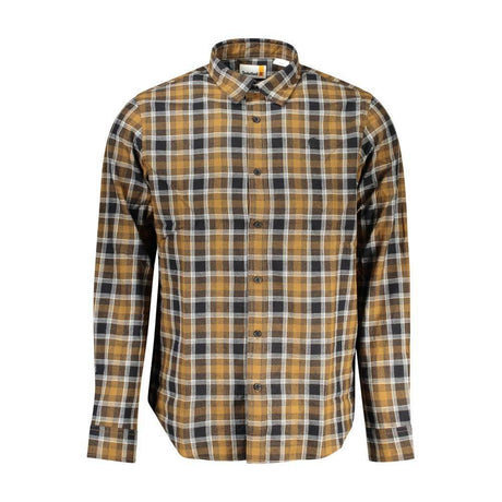 Timberland Brown Cotton Shirt - Hilstor