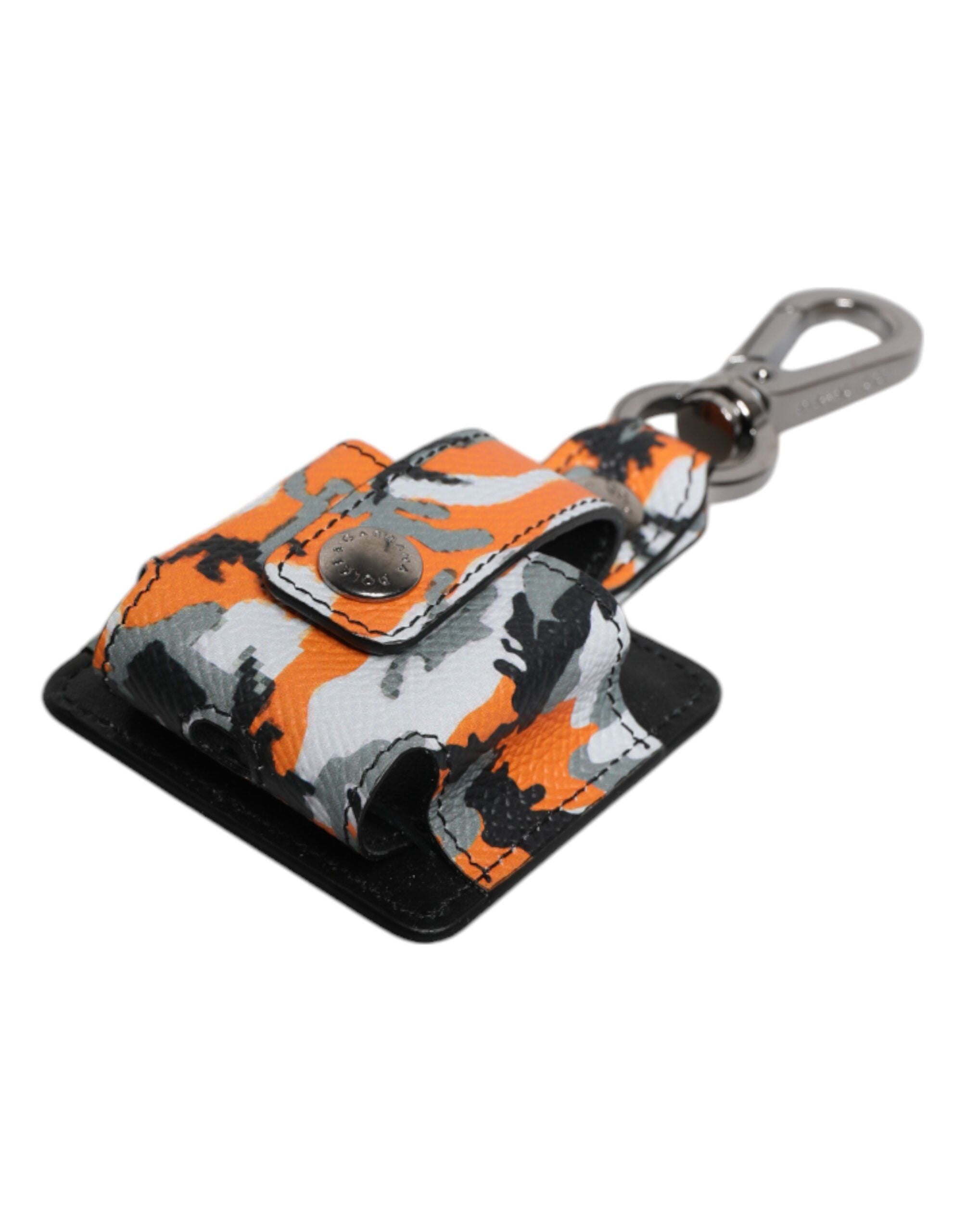 Dolce &amp; Gabbana Multicolor Camouflage Læder Airpods etui