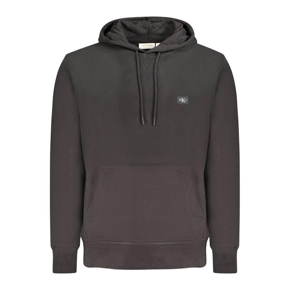Calvin Klein Black Cotton Men Sweater - Hilstor