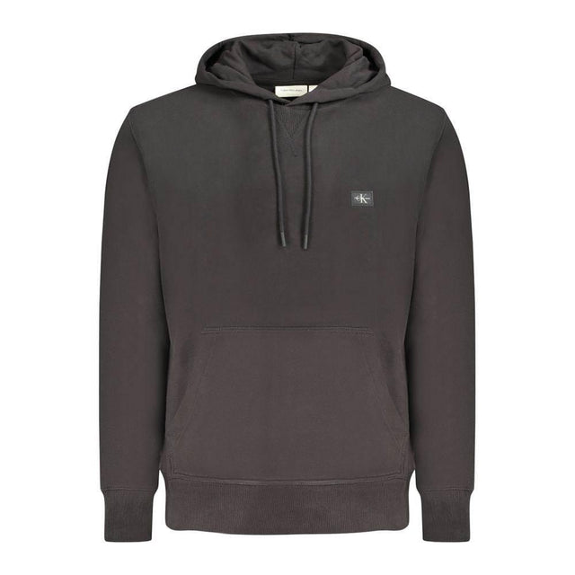 Calvin Klein Black Cotton Men Sweater - Hilstor