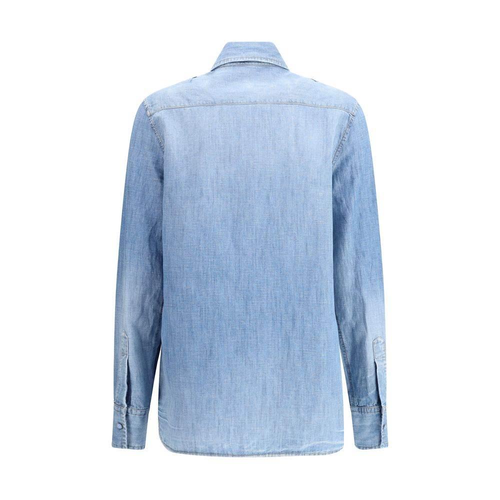 Ermanno Scervino Embroidery denim Shirt