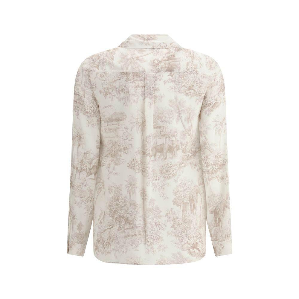 Ella Toile de jouy printed Shirt - Hilstor