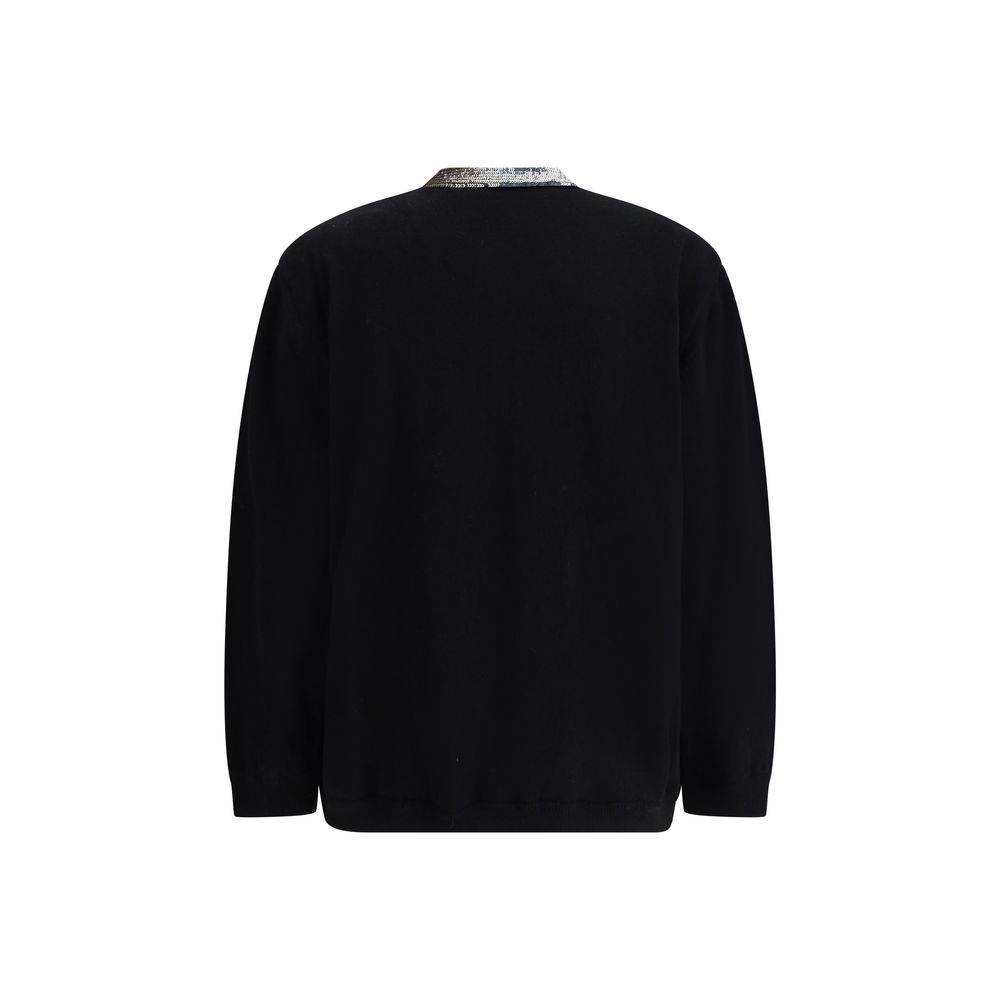 Valentino Sequined virgin wool Cardigan - Hilstor